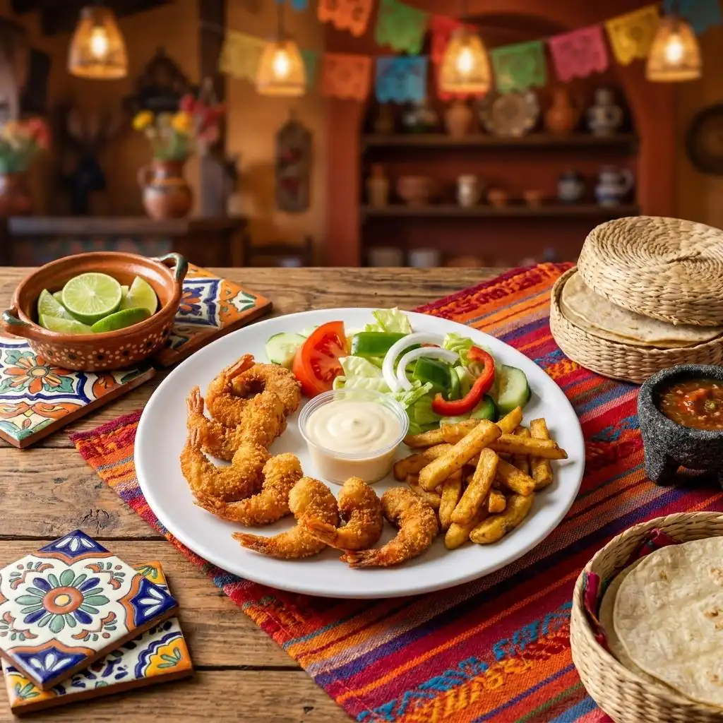Vibrant, bold Mexican flavors close up