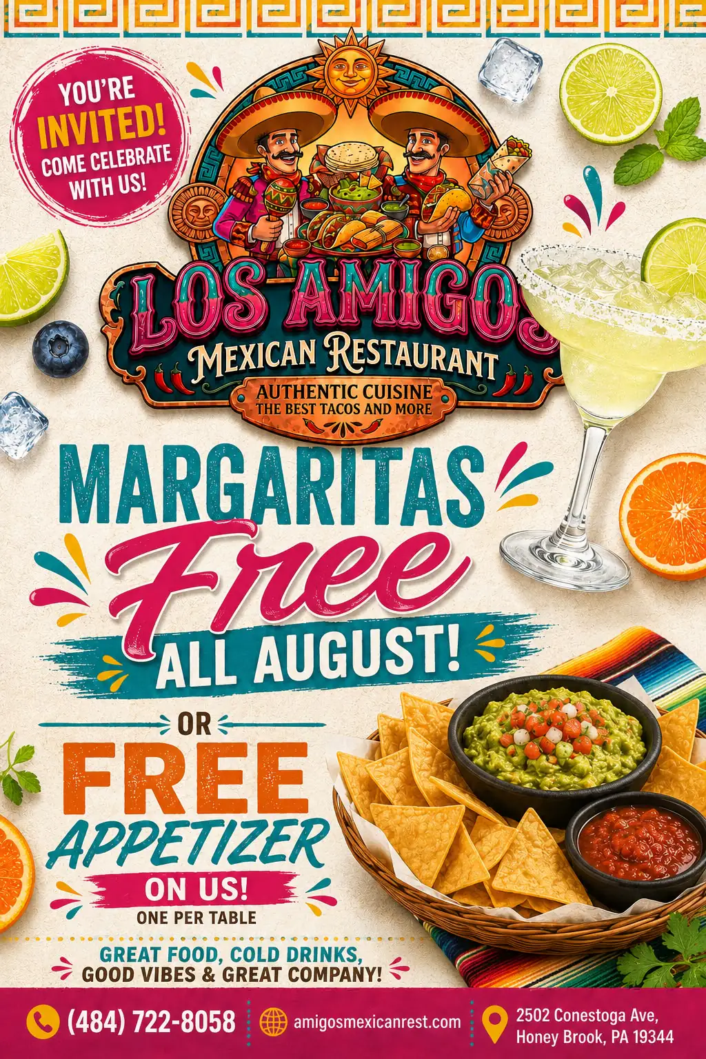 Welcome to Los Amigos Mexican Restaurant